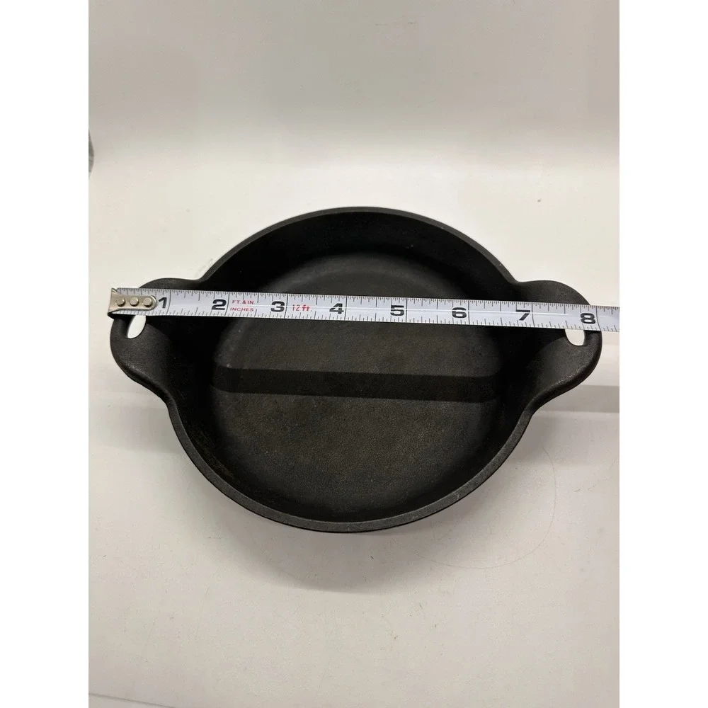 Lodge Heat Treated Cast Iron Round Mini Server 14oz Dual‎ Handle Pan